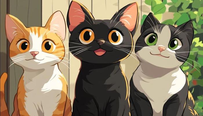 Hình ảnh con mèo chibi dễ thương