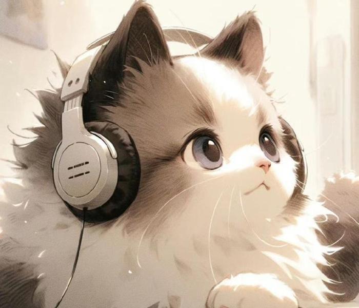 Hình ảnh mèo anh ba tư cute chibi
