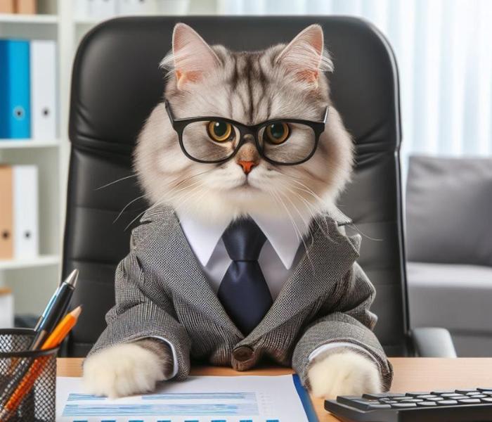 Hình ảnh mèo anh ba tư cool ngầu