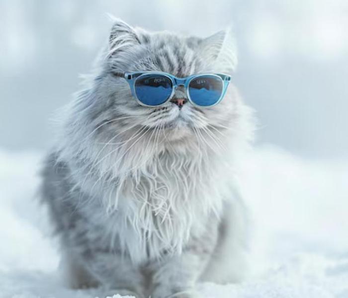Hình ảnh mèo anh ba tư cool ngầu