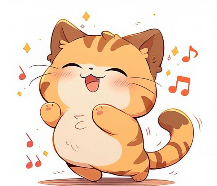 Hình ảnh mèo hoạt hình đáng yêu