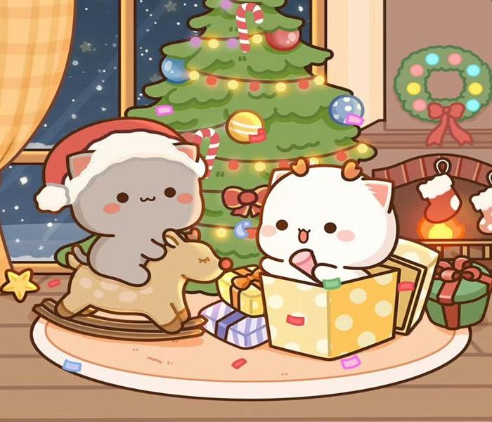 Hình ảnh mèo Pusheen chibi cute xinh