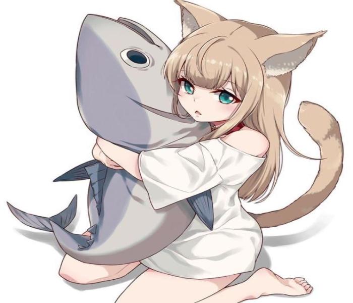 Hình ảnh mèo Simmy chibi cute
