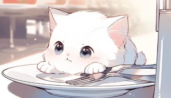 Ảnh con mèo chibi, anime cute