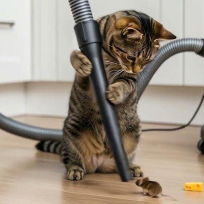 Hình ảnh mèo và chuột đẹp, dễ thương