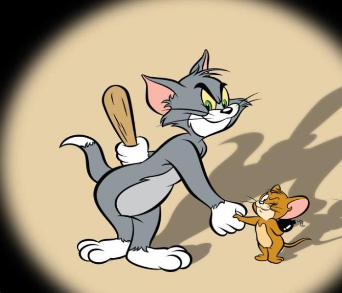 Hình ảnh mèo Tom và Jerry hoạt hình xinh