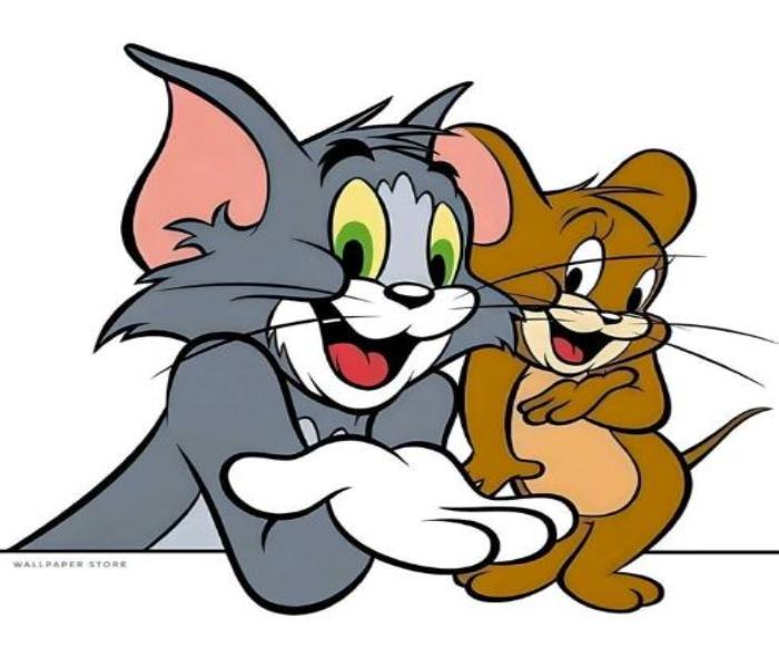 Hình ảnh mèo Tom và Jerry hoạt hình xinh
