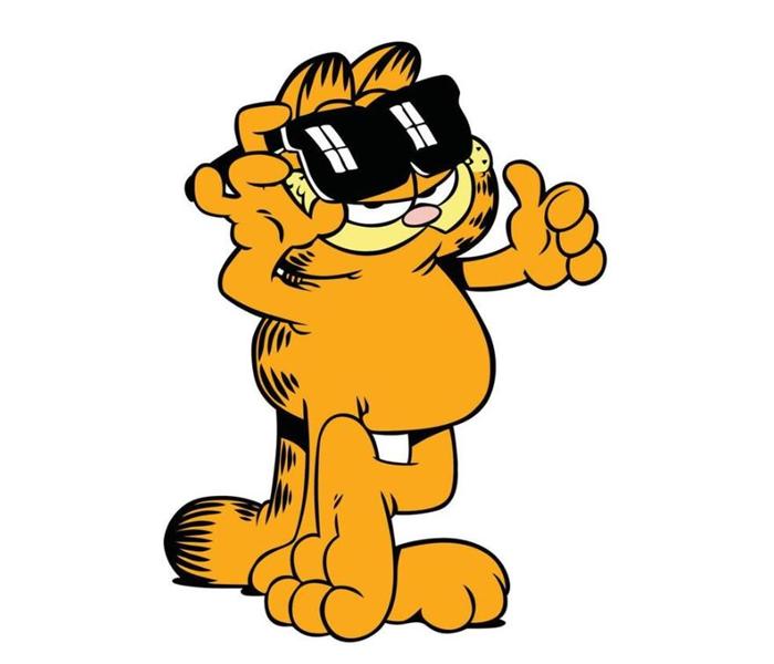 Hình ảnh mèo hoạt hình cool ngầu