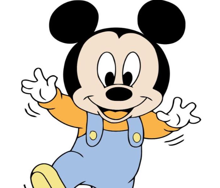 Hình ảnh con chuột hoạt hình Mickey đáng yêu