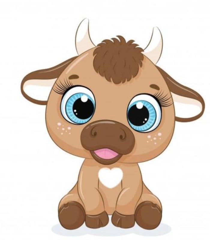 Hình ảnh con dê chibi anime xinh