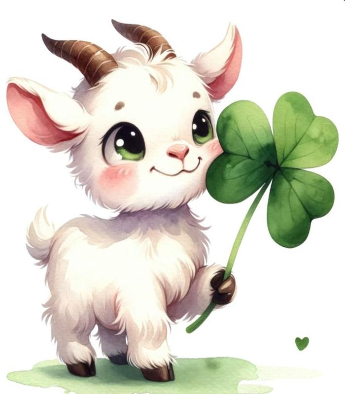 Hình ảnh con dê hoạt hình