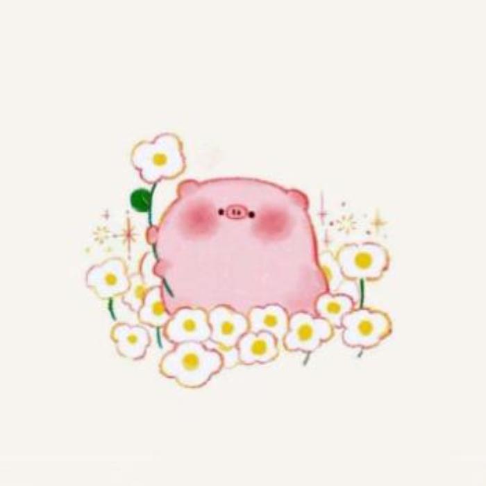 Hình ảnh con heo chibi anime