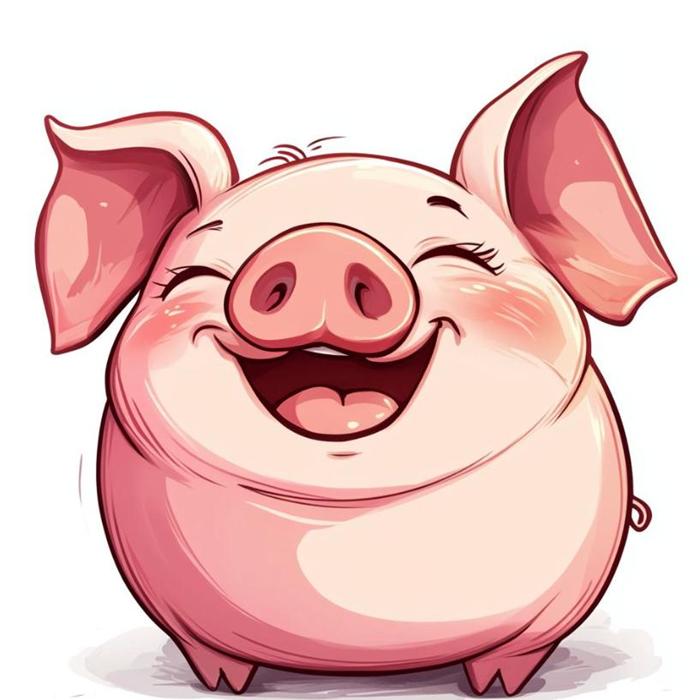 Hình ảnh con heo mập cute