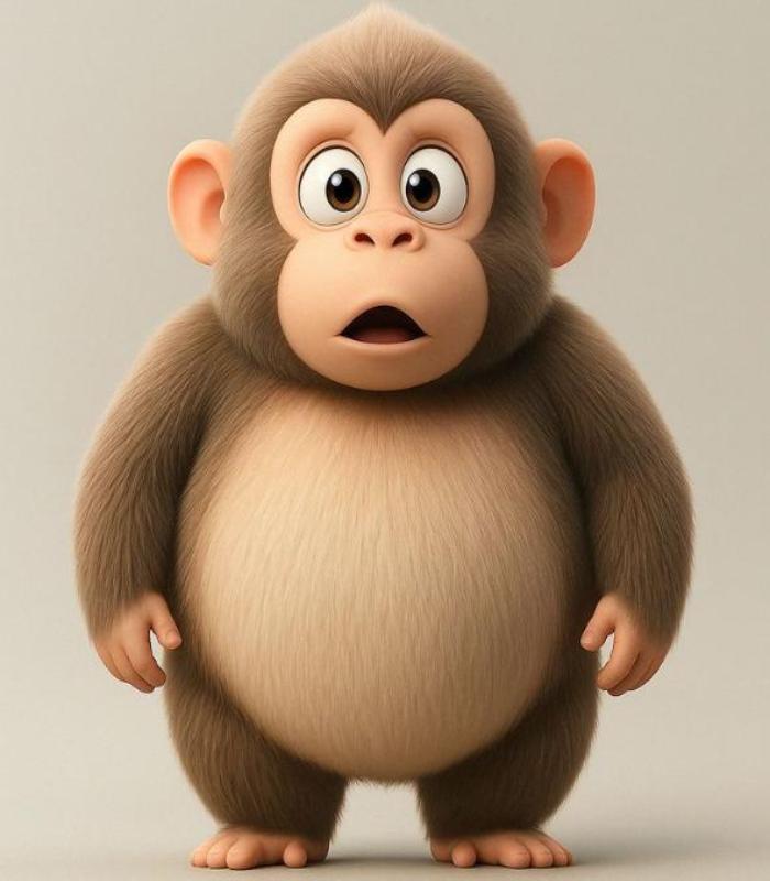 Hình ảnh chú khỉ cute