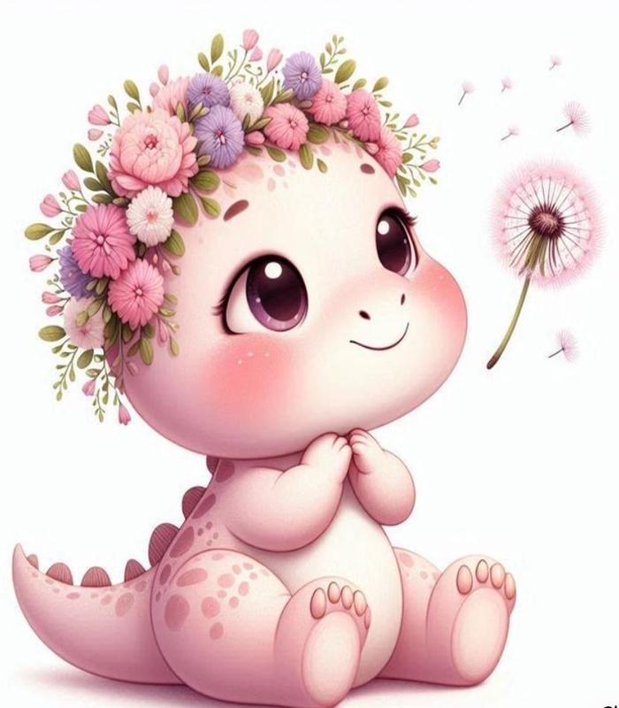 Hình ảnh khủng long chibi anime