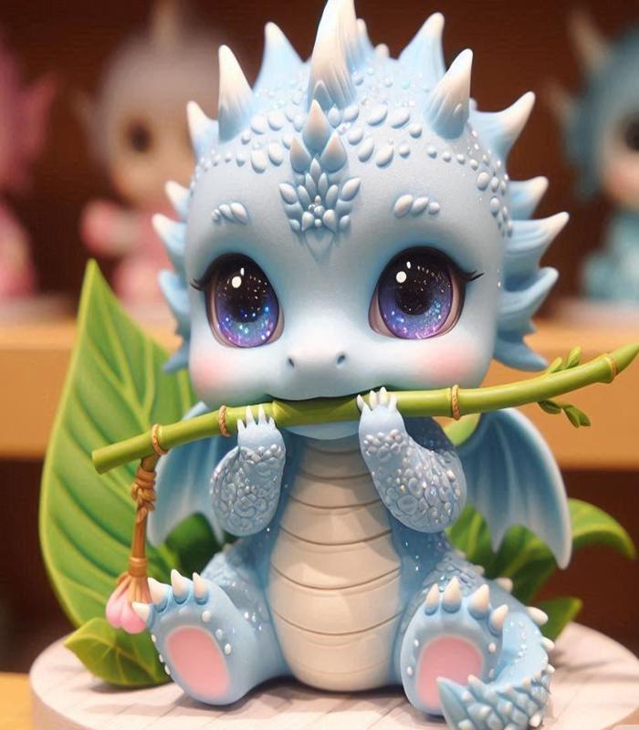 Hình ảnh khủng long chibi anime