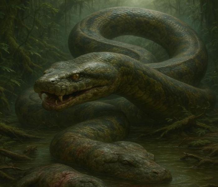 Hình ảnh mãng xà ngầu 3D