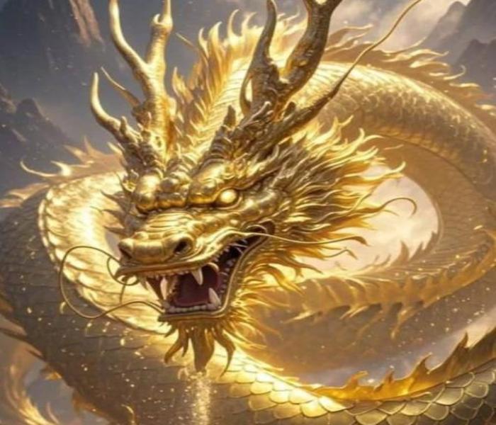Hình ảnh rồng vàng cực ngầu