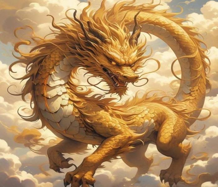 Hình ảnh rồng vàng cực ngầu