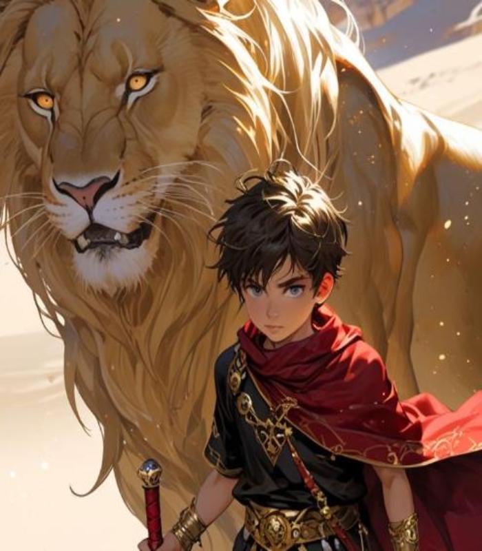 Hình ảnh sư tử anime nam