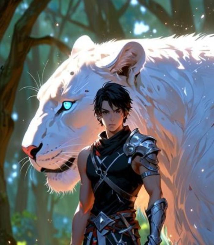 Hình ảnh sư tử anime nam