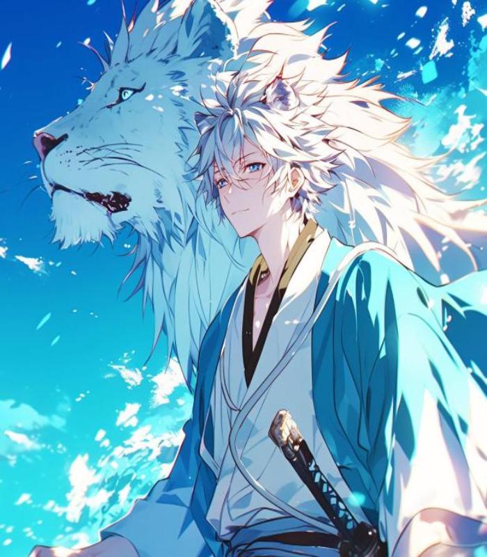 Hình ảnh sư tử anime nam