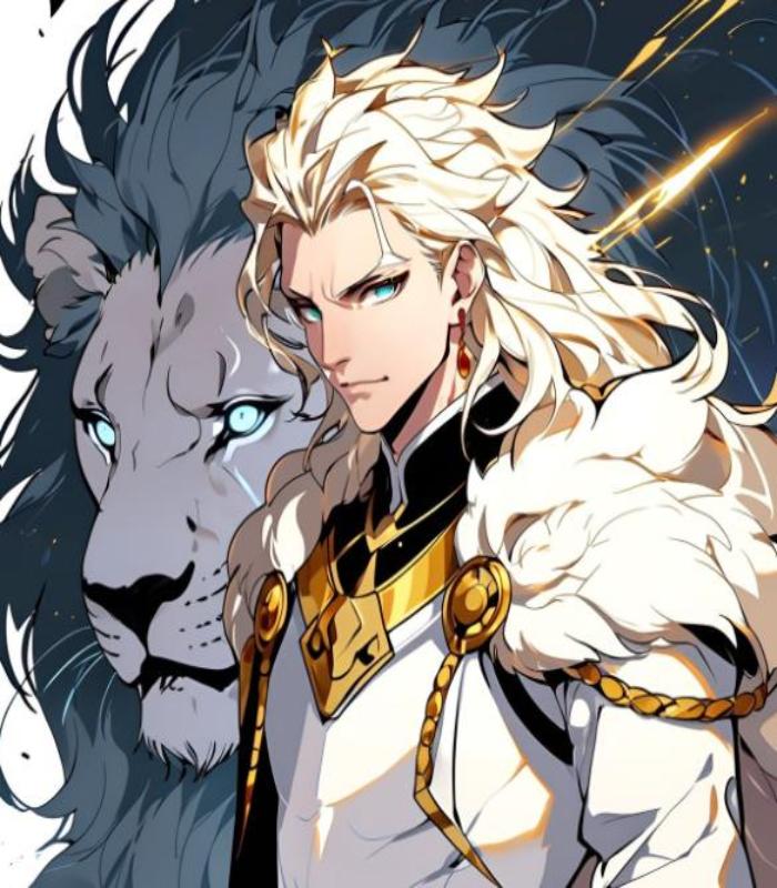 Hình ảnh sư tử anime nam