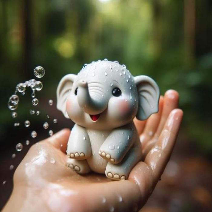 Hình ảnh con voi 3D