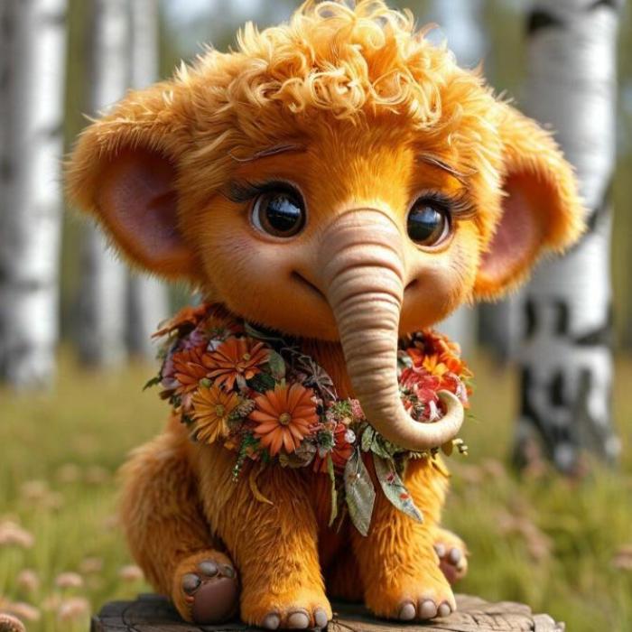 Hình ảnh con voi 3D