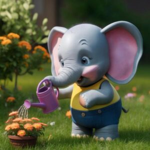 HÌnh ảnh con voi hoạt hình