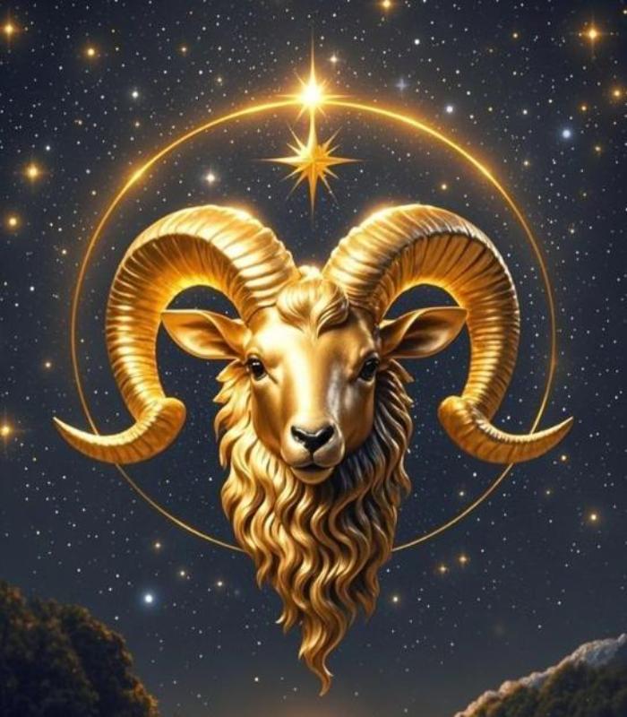 Hình avatar con dê vàng