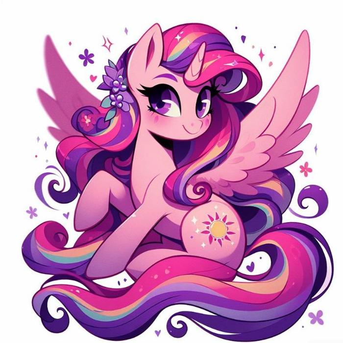 Hình ảnh con ngựa Pony cute