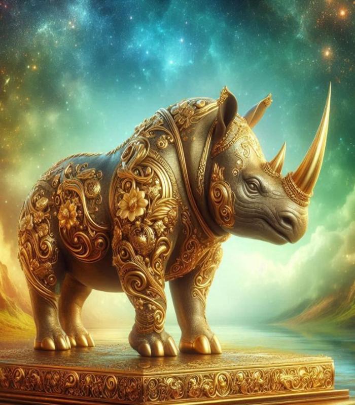 Hình ảnh tê giác 3D