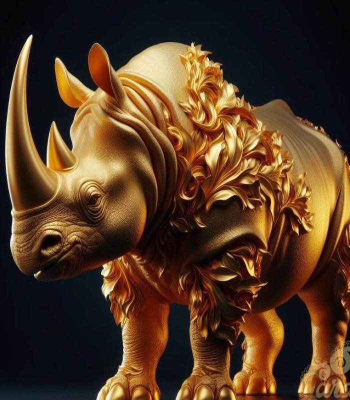 Hình ảnh tê giác 3D