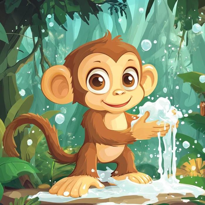 Hình ảnh avatar khỉ cute 