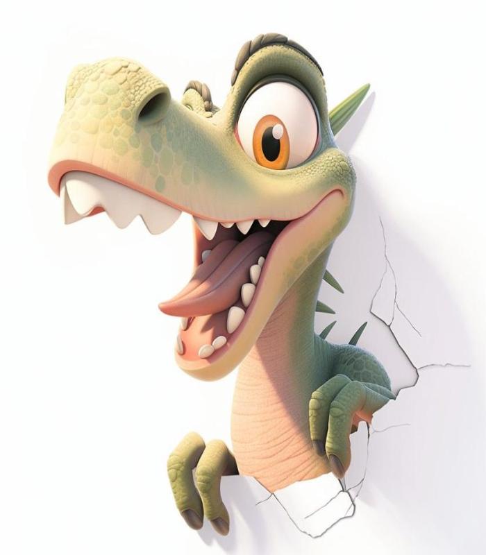 Hình ảnh avatar khủng long 3D