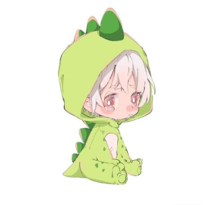 Avatar khủng long xanh anime 