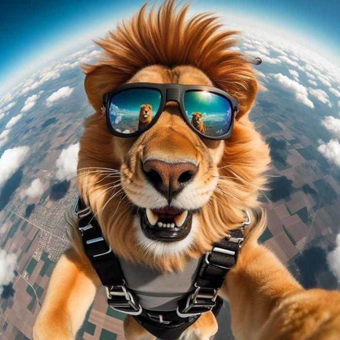 Avatar sư tử 3D