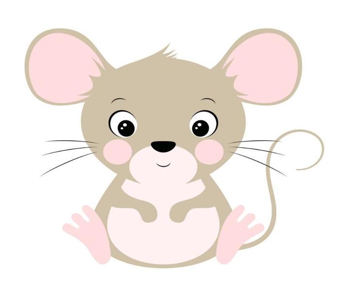 Avatar chuột chibi dễ thương