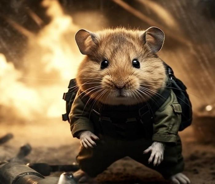 Hình ảnh chuột hamster ngầu 3d siêu đẹp