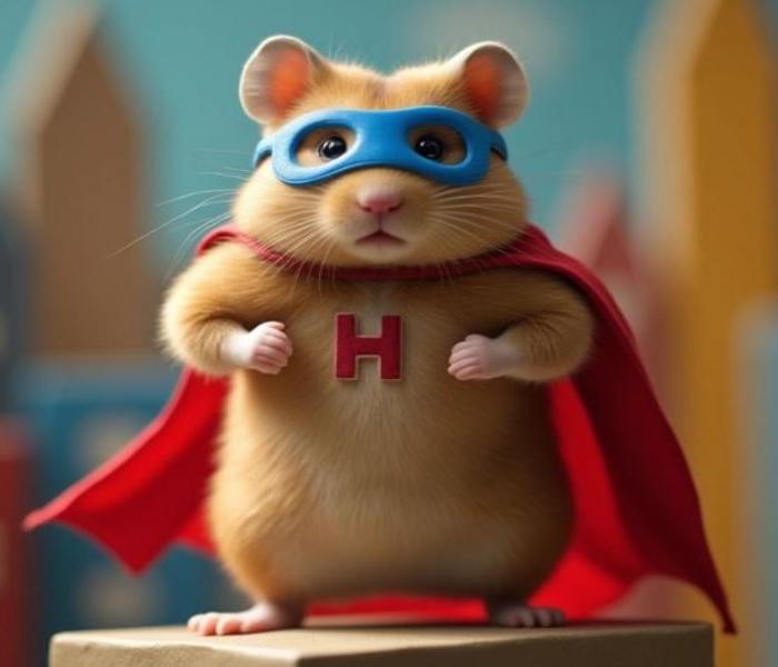 Hình ảnh chuột hamster ngầu 3d siêu đẹp