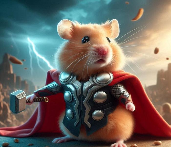 Hình ảnh chuột hamster ngầu 3d siêu đẹp