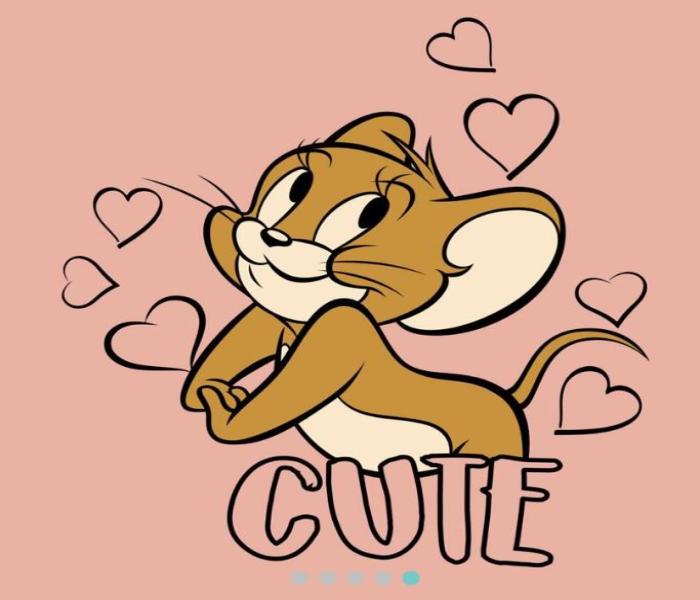 Hình đại diện, avatar con chuột Jerry dễ thương