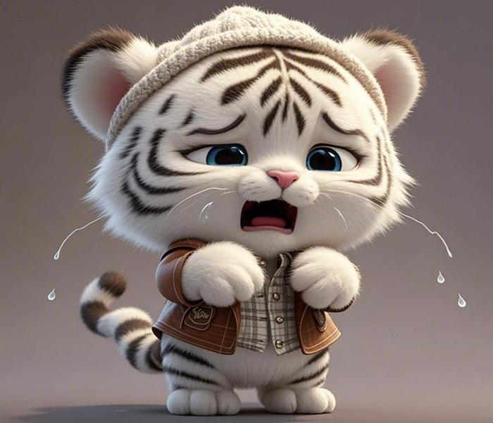 Avatar con hổ chibi đáng yêu