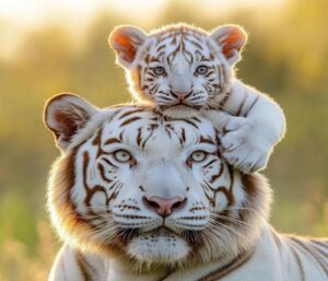 Ảnh con hổ đẹp đáng yêu