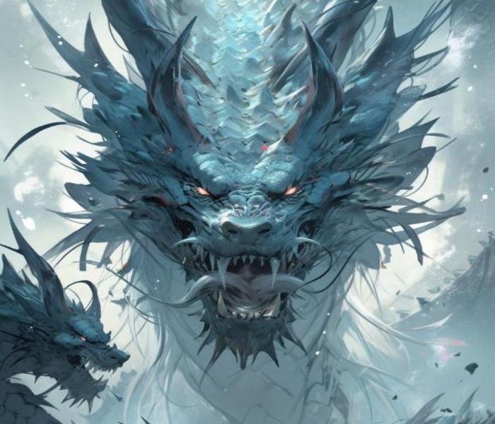 Bộ ảnh avatar con rồng ngầu