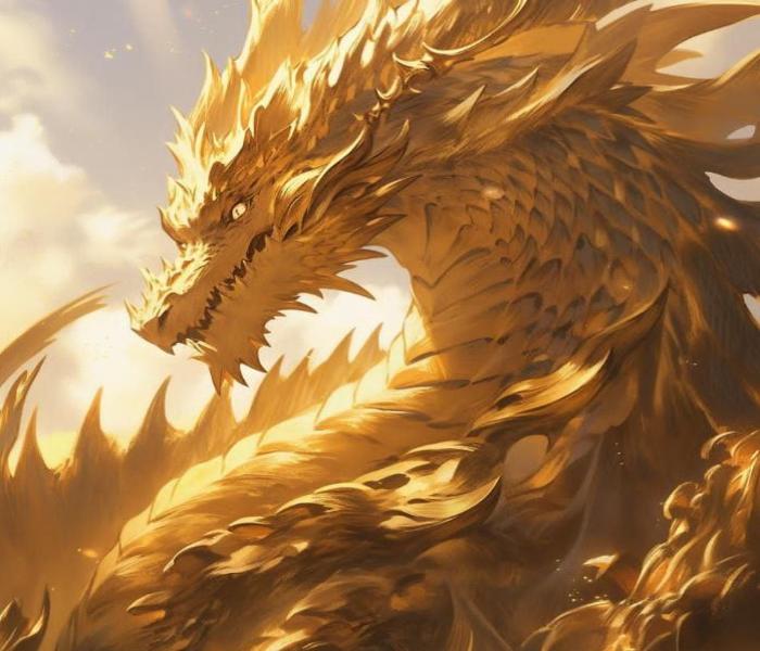 BST avatar rồng vàng đẹp nhất