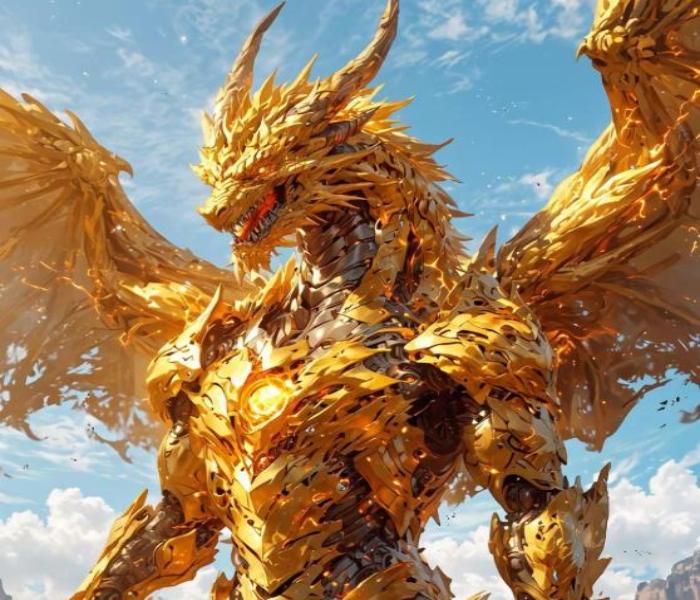 BST avatar rồng vàng đẹp nhất