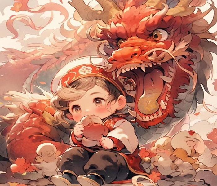 Tổng hợp avatar rồng cute
