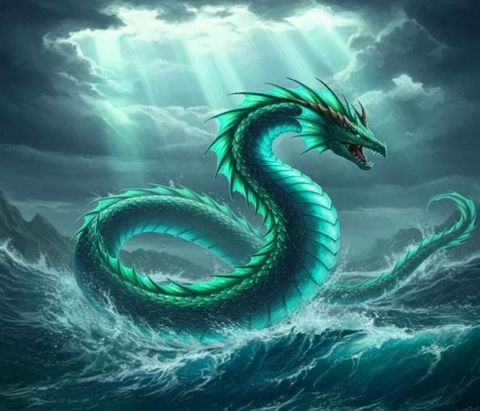 Hình ảnh con giao long huyền thoại